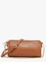 Cross Body Tas Milano Ana Leder Lancaster Beige milano ana 100