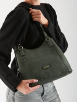 Schoudertassen Jenny Hexagona Groen jenny 7920069-vue-porte
