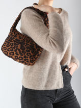 Schoudertassen Leopard Miniprix Veelkleurig leopard 3-vue-porte