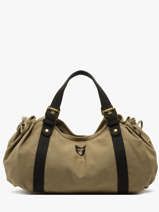 Schoudertassen Canvas Katoen Gerard darel Groen canvas DBS01450