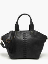 Handtas Winter Pompon Miniprix Zwart winter pompon 6061