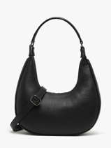 Schoudertassen Caviar Leder Milano Zwart caviar CA24121