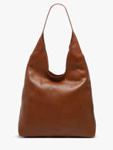 Schoudertassen Cow Leder Basilic pepper Bruin cow BCOW2L