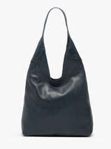 Schoudertassen Cow Leder Basilic pepper Blauw cow BCOW2M