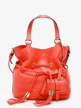 Bucket Bag M Premier Flirt Leder Lancel Oranje premier flirt A10110