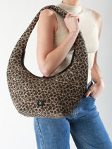 Schoudertassen Leopard Vanessa wu Veelkleurig leopard MA0130-vue-porte