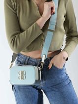 Cross Body Tas Ld Bags Laurent david Blauw ld bags 892-vue-porte