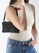 Cross Body Tas Heritage Leder Biba Zwart heritage MUL1L-vue-porte