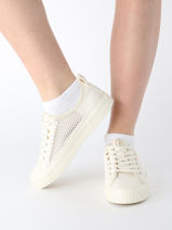 Sneakers Armistice Wit accessoires GANATAVE-vue-porte