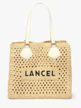 Handtas Cabas D'ete Lancel Beige cabas d'ete A13416