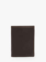 Portefeuille Oil Leder Etrier Bruin oil EOIL140
