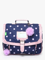 Boekentas 2 Compartimenten Tann's Blauw les fantaisies f 38325