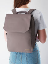 Rugzak Cluse Bruin backpack CX044-vue-porte