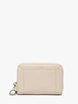 Portemonnee /cross Body Leder Etrier Beige altesse EALT096M