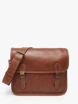 Cross Body Tas La Sacoche M Leder Paul marius Bruin vintage M