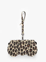 Brilhouder Velvet Leopardo Leder Milano Veelkleurig velvet leopardo VL25069