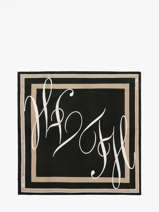 Foulard Tommy hilfiger Zwart th heritage AW17967