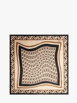 Foulard Lancel Bruin charms A13497