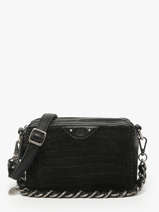 Cross Body Tas Vintage Mila louise Zwart vintage 23673KRC
