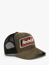 Verstelbare Pet Redskins Groen casquette OZARK-vue-porte