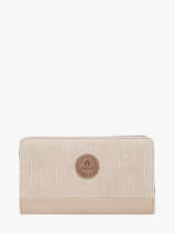 Portefeuille Wallet L Cabaia Beige accessoire L