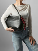 Schoudertas Winter Re Valentino Zwart winter re VBS9I007-vue-porte