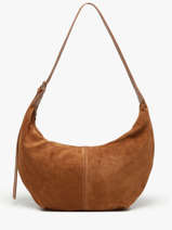 Schoudertas Velvet Caviar Milano Bruin velvet caviar VC25091