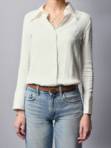 Omkeerbare Damesriem S 20 Saffiano Leer Lauren ralph lauren Bruin elmswood 12974560-vue-porte