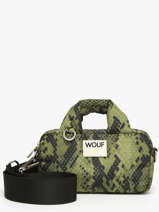 Cross Body Tas Cobra Gerecycleerd Polyester Wouf Groen cobra BM250019