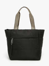 Schoudertas Cumulus Gerecycleerd Nylon Aube Zwart cumulus 101CS03