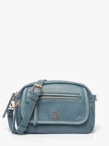 Cross Body Tas Zip Lulu castagnette Blauw zip ZAER