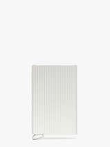 Kaarthouder Fluted Secrid Zilver fluted CFL