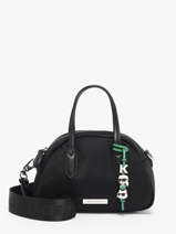Handtas K Ikon Gerecycleerd Polyester Karl lagerfeld Zwart k ikon B1W30016