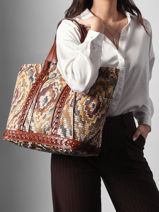 Schoudertas Cabas Vanessa bruno Veelkleurig cabas 6V40409-vue-porte