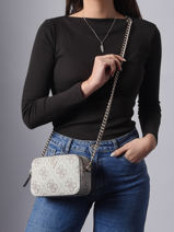 Cross Body Tas Noelle Guess Beige noelle SO967214-vue-porte