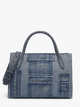 Cross Body Tas Jodi Katoen Guess Blauw jodi DM976922