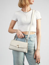 Cross Body Tas Patsie Guess Wit patsie ZE991920-vue-porte