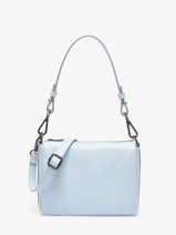 Cross Body Tas Caviar Leder Milano Blauw caviar CA25065