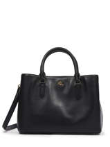 Handtas Marcy 26 Leder Lauren ralph lauren Zwart dryden 31876725