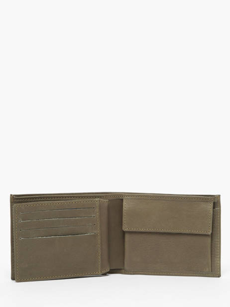 Portefeuille Oil Leder Etrier Groen oil EOIL121 ander zicht 2