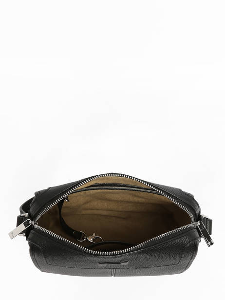Cross Body Tas Riders Leder Nathan baume Zwart riders 3 ander zicht 3