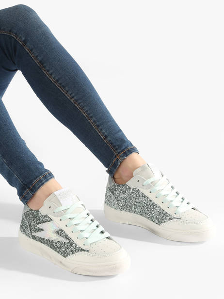 Sneakers Taline Uit Leder Semerdjian Groen women TAL11746 ander zicht 2