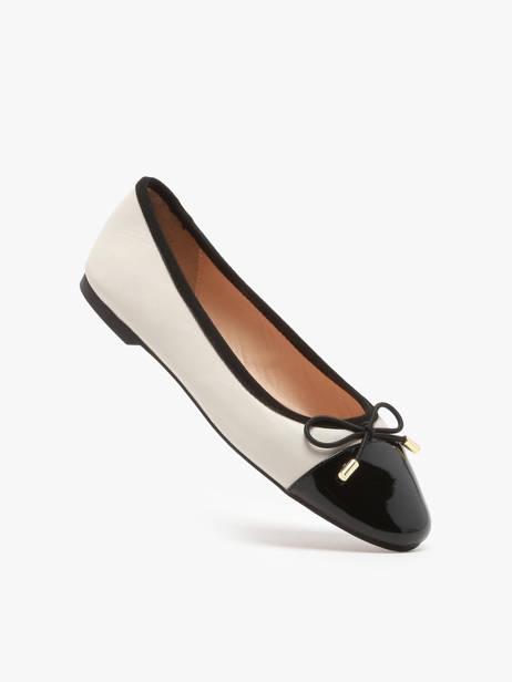 Ballerinas Uit Leder Inuovo Beige women A94001 ander zicht 1