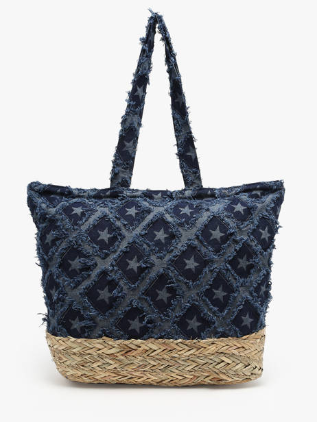 Schoudertas Saint Barth Katoen Miniprix Blauw saint barth B475