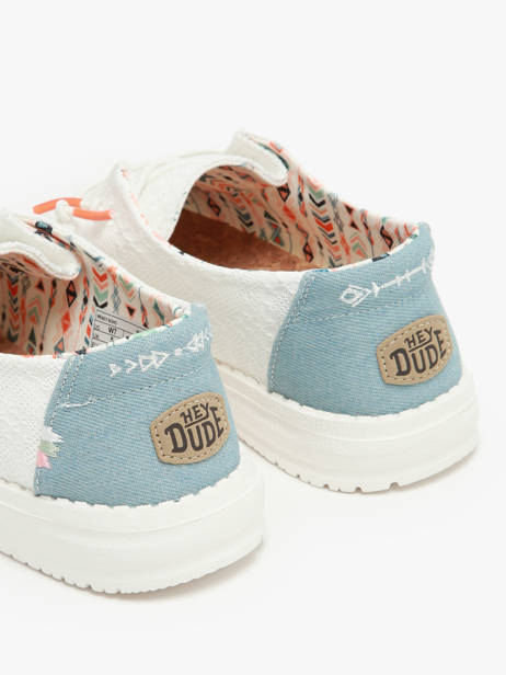 Mocassins Hey dude Wit women 40054 ander zicht 2