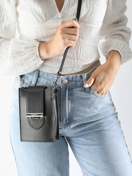 Cross Body Tas Paris Ily Leder Lancaster Beige paris ily 18 ander zicht 1