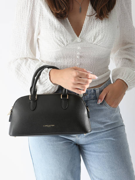 Handtas Sierra Jia Leder Lancaster Beige sierra jia 3 ander zicht 1