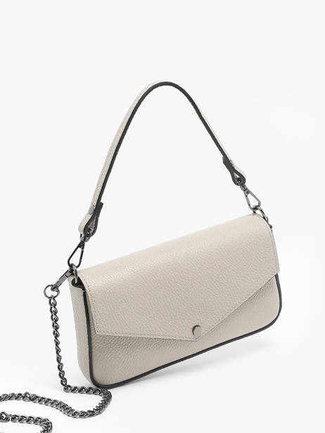 Cross Body Tas Caviar Leder Milano Beige caviar CA240612 ander zicht 2