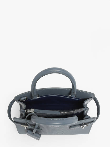 Handtas S Emilie Leder Le tanneur Blauw emily TEMI1600 ander zicht 3