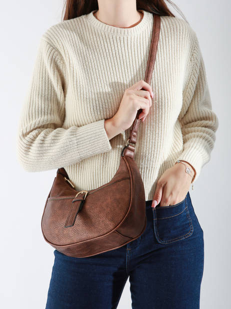 Cross Body Tas Belt Miniprix Bruin belt MD5602 ander zicht 1